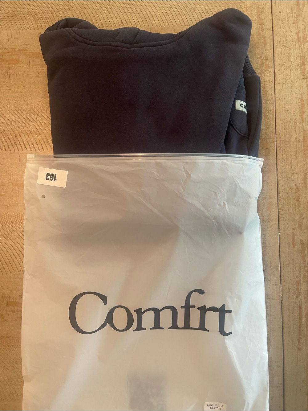 Comfort Unisex Travel Essential Hoodie- Navy